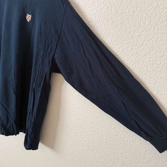 K-Swiss x Carrots Men's Navy Blue Long Sleeve Tee Shirt Size XL - Picture 3 of 7